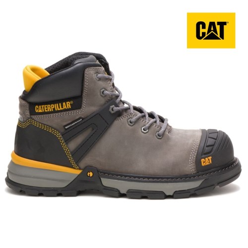 Caterpillar Excavator Superlite Waterproof Nano Toe Miesten Turvakengät Harmaat (NHFGM)